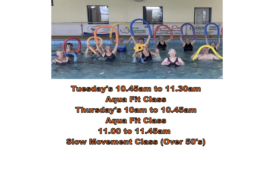 Claire’s Aqua Fit Classes